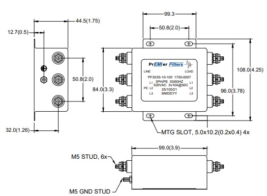 PF303S-10-100-3PH